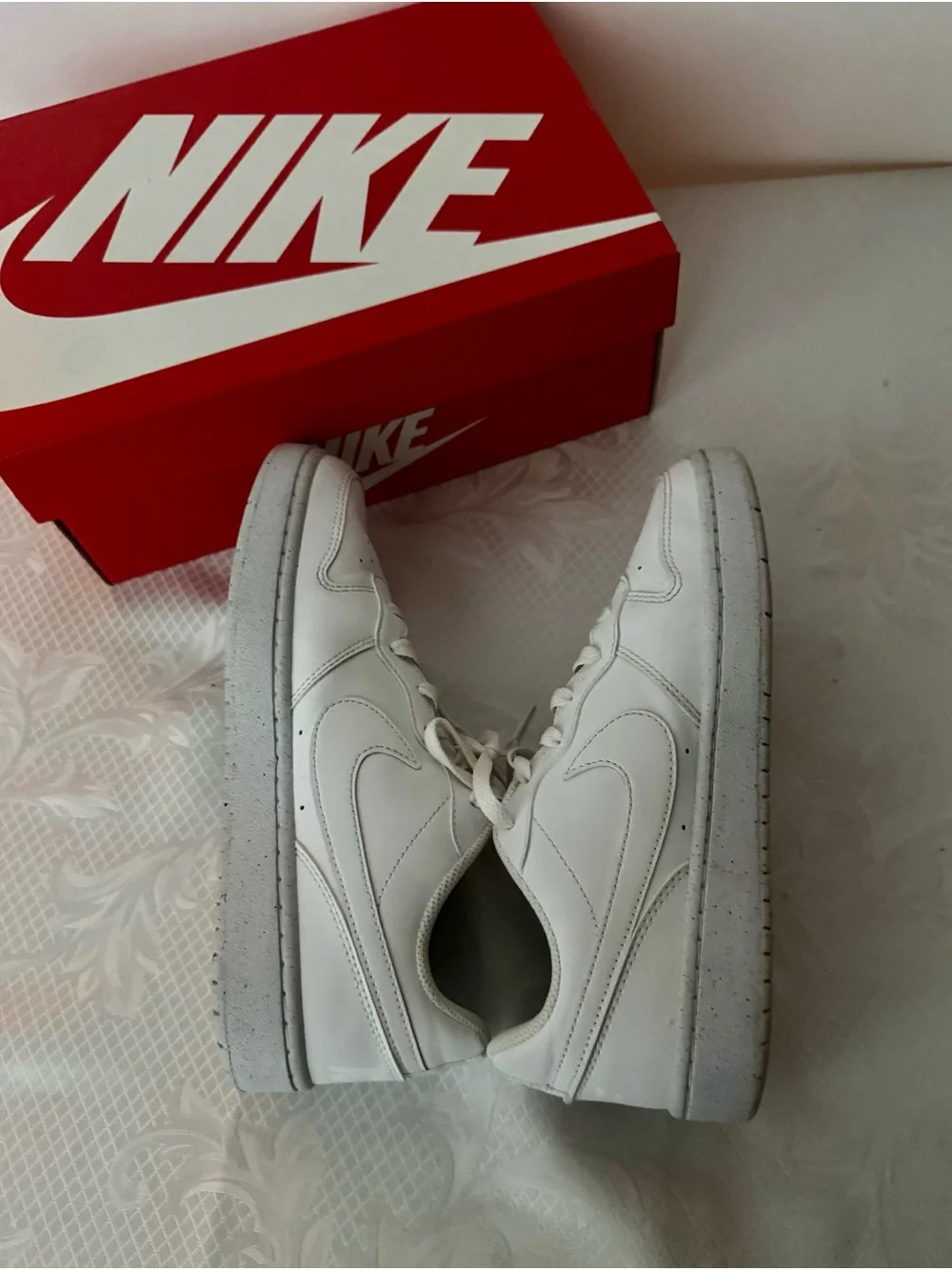 Nike Court Borough Low-Top Recraft Sneakers 7Y